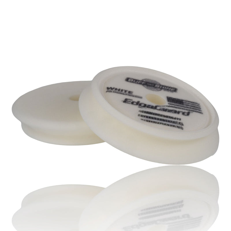 Buff and Shine® EdgeGuard™ 5" (130mm) Foam Pad 2PK - The Revolutionary Detailing Solution Pads Buff & Shine Mfg., Inc. White 