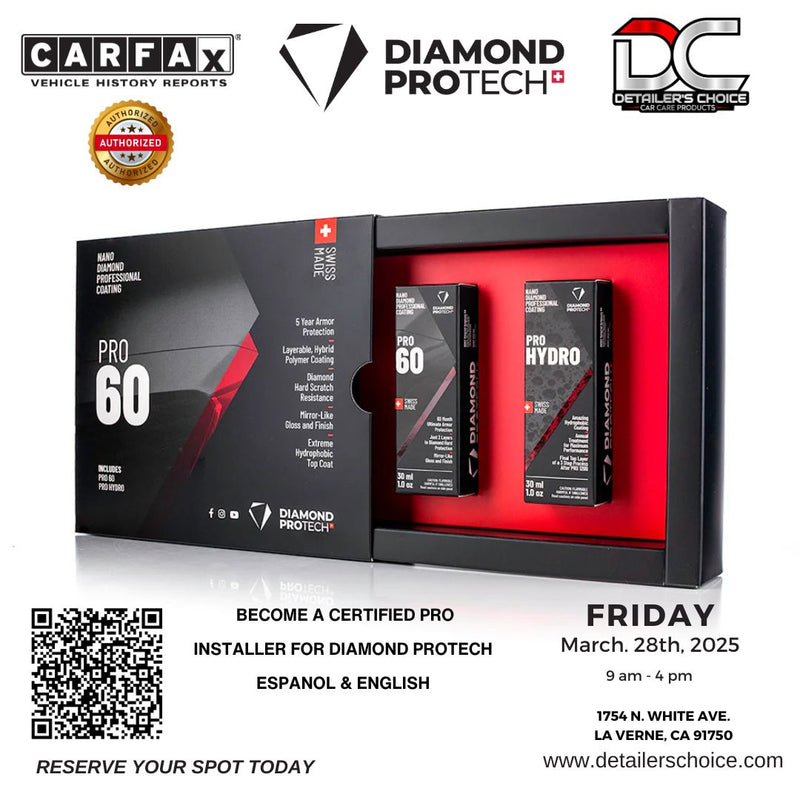 Detailer's Choice featuring Diamond Protech® Coating Training Event Training Diamond ProTech 