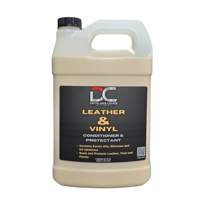 Detailer's Choice Leather & Vinyl Conditioner and Protectant Leather Conditioner Detailer's Choice, Inc. 128oz 