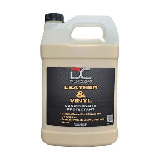 Detailer's Choice Leather & Vinyl Conditioner and Protectant Leather Conditioner Detailer's Choice, Inc. 128oz 