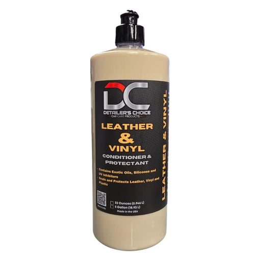 Detailer's Choice Leather & Vinyl Conditioner and Protectant Leather Conditioner Detailer's Choice, Inc. 32oz 