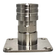 Foam Cannon Wall Mount with Quick-Connect Stainless Steel Pressure Washer Accessories DETAILER'S CHOICE, INC. 