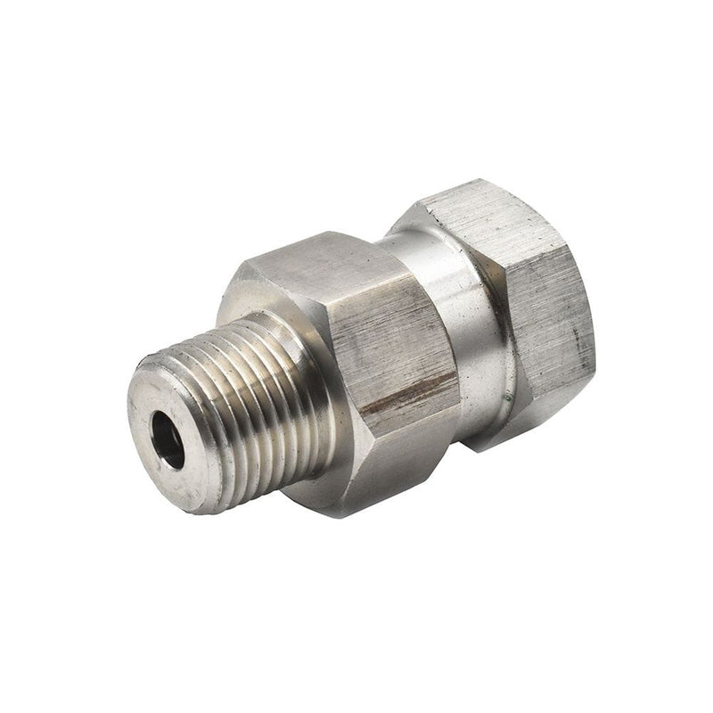 Interstate Pneumatics PW7166 3/8" MPT x 3/8" FPT Stainless Steel Swivel fitting - 4000 PSI Pressure Gun Parts Interstate Pneumatics 