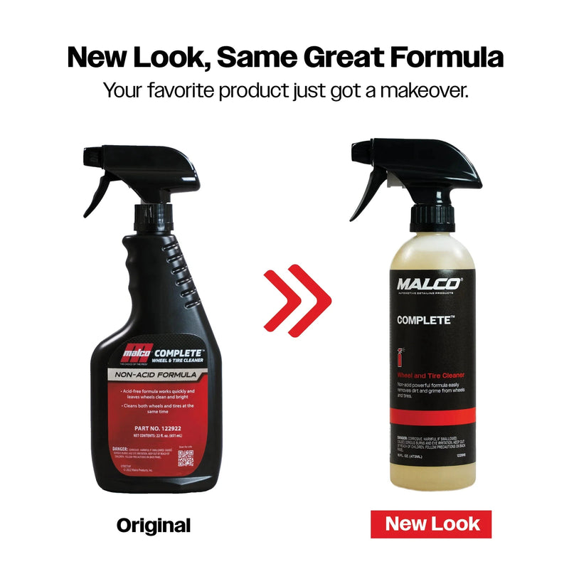 MALCO COMPLETE™ WHEEL & TIRE CLEANER NON-ACID FORMULA Wheel & Tire Cleaner Malco® Automotive 