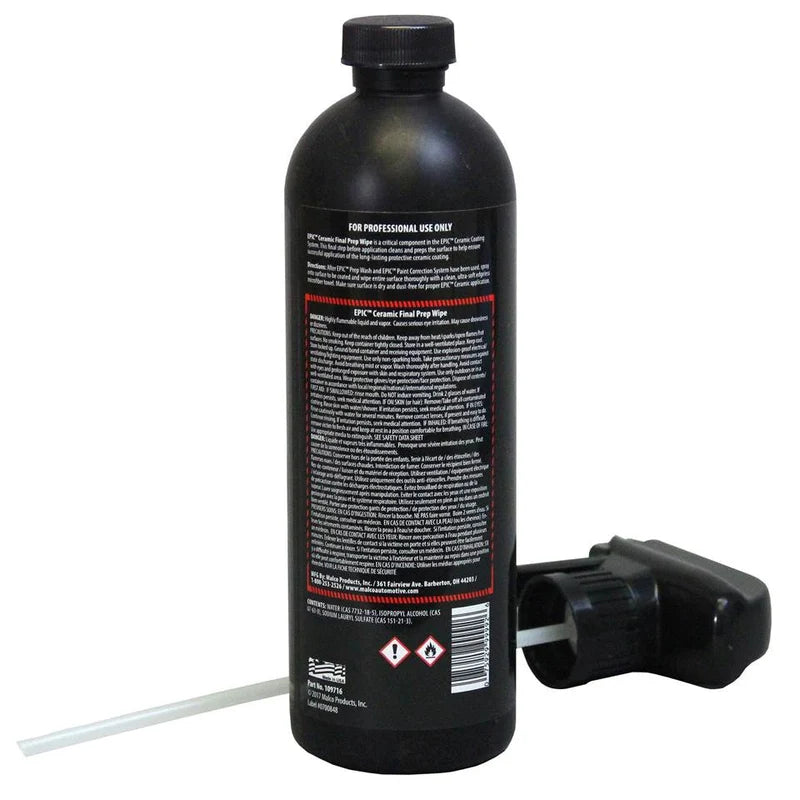 MALCO EPIC® CERAMIC FINAL PREP WIPE Ceramic Coating Malco® Automotive 