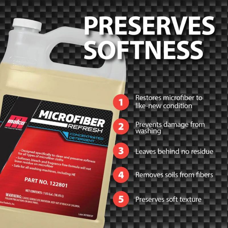 MALCO MICROFIBER REFRESH CONCENTRATED DETERGENT Towel Soap Malco® Automotive 