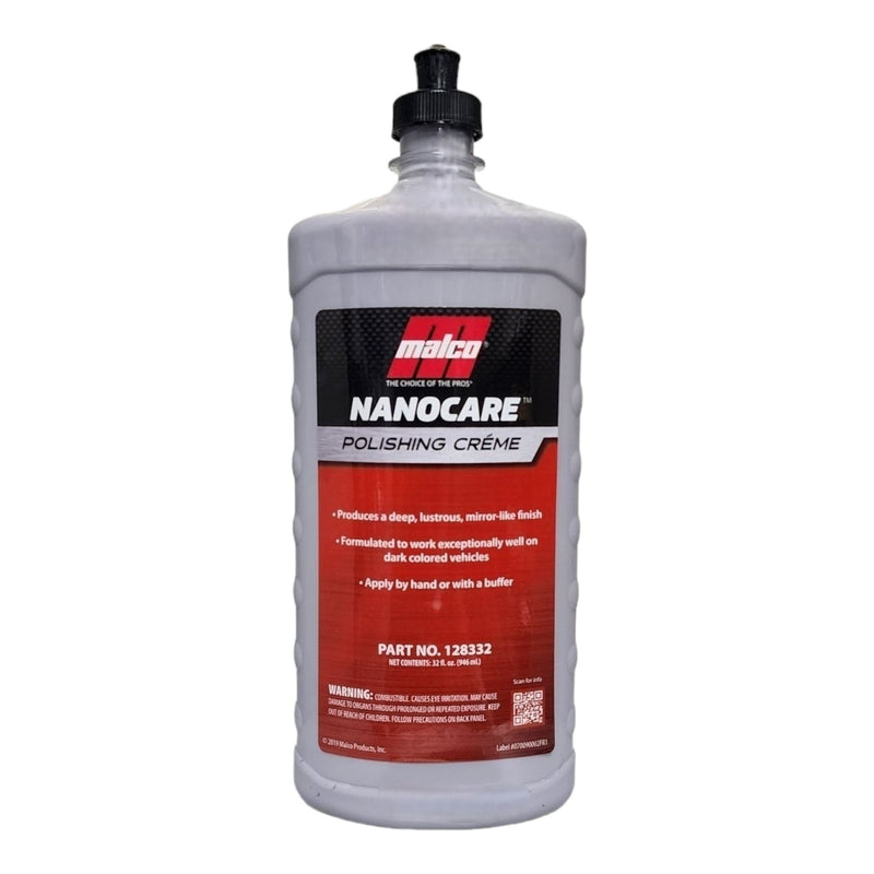 MALCO NANOCARE™ POLISHING CRÈME Paint Correction Malco® Automotive 32oz 