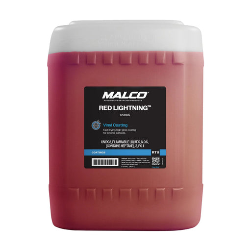 MALCO Red Lightning™ Vinyl Coating 5 Gallon Exterior Restorer Malco® Automotive 