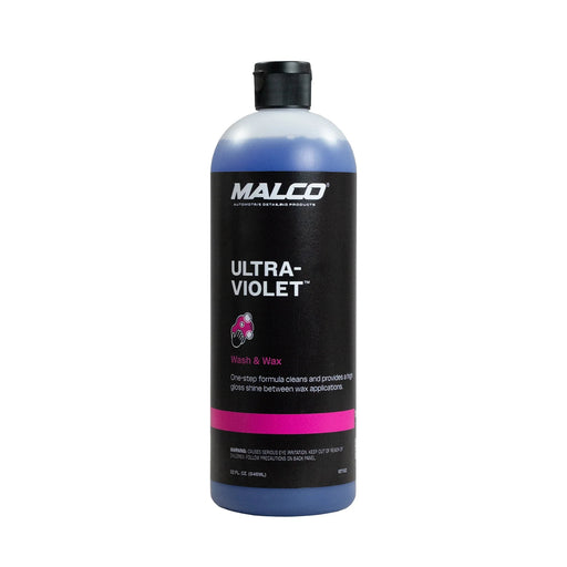 MALCO ULTRA-VIOLET™ PREMIUM WASH & WAX Wash & Wax Soap Malco® Automotive 32oz 