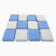 Microfiber Ceramic Coating Applicator Sponge with Plastic Barrier | Suede on Both Sides Cleaning Sponge Autofiber® 12PK 