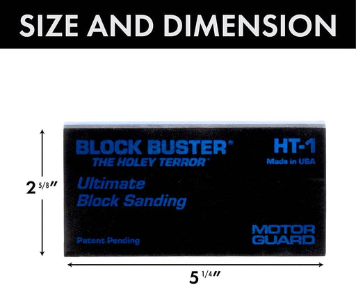 Motor Guard® HT-1 Holey Terror Sanding Block Sanding Blocks Motor Guard® 