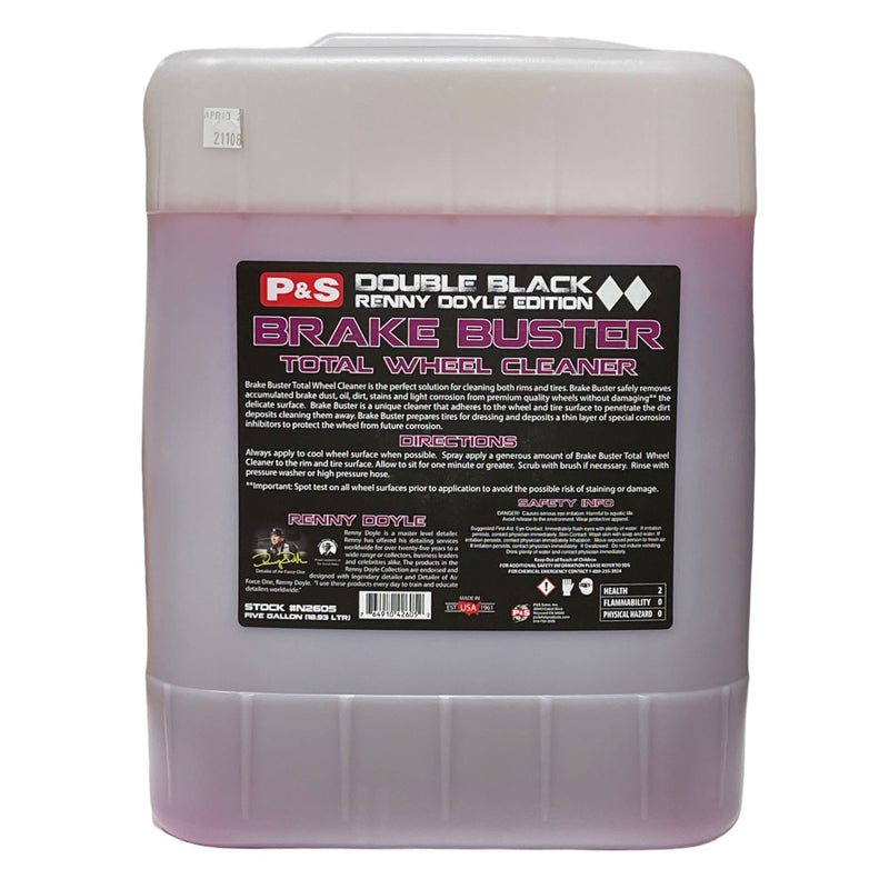 P&S Brake Buster Non-Acid Wheel & Tire Cleaner 5 Gallon Wheel & Tire Cleaner P&S 