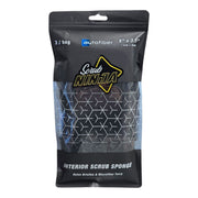 Scrub Ninja - Interior Scrubber Sponge (5 in. x 3 in.) - 3 pack Cleaning Sponge Autofiber® 