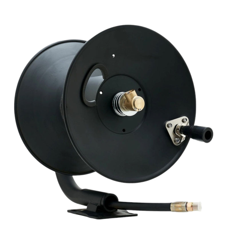 Veloci Performance Products | 3/8" Inch x 50' Foot Steel Pressure Hose Reel Pressure Washer Accessories Veloci Performance Products 