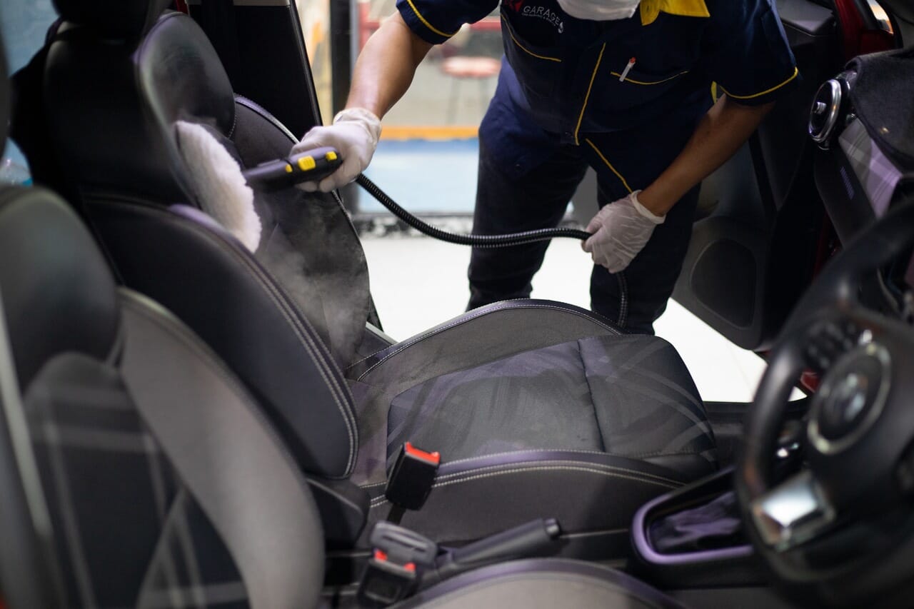 Cleaning Interior of car