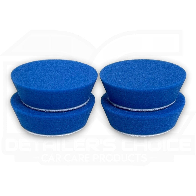 Buff and Shine® 256BN Uro-Tec 2-Inch Dark Blue Medium Polishing Foam Pad - 4 Pack Buffing Pads Buff & Shine Mfg., Inc. 