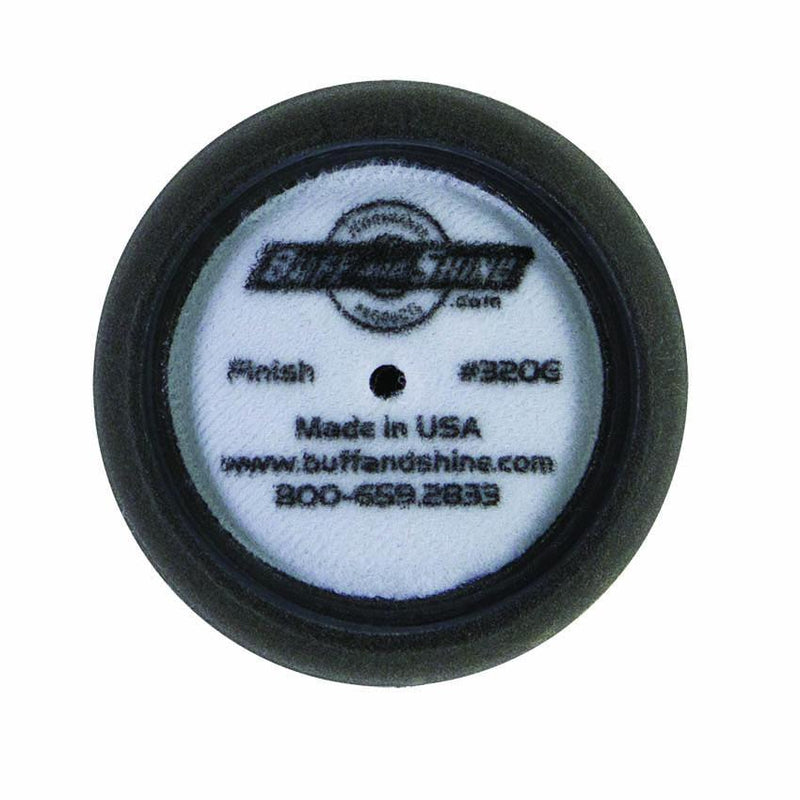 Buff and Shine® 3" Black Curved Back Foam Grip Pad™ Pads Buff & Shine Mfg., Inc. 