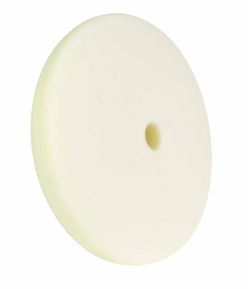 Buff and Shine® 8" #8529G White Ultimate Finish Curved Back Foam Grip Pad™ Pads Buff & Shine Mfg., Inc. 