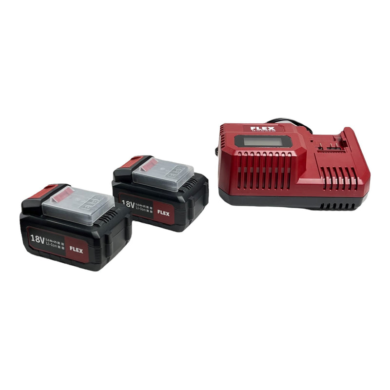 Flex XFE 15 150 18.0-EC "The Finisher" Cordless Random Orbital Polisher Set Polishers & Buffers Flex 