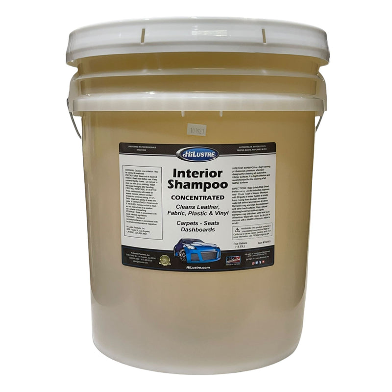 HiLustre® Interior Shampoo High Foaming Interior Cleaner HiLustre® Products 5 Gallon 