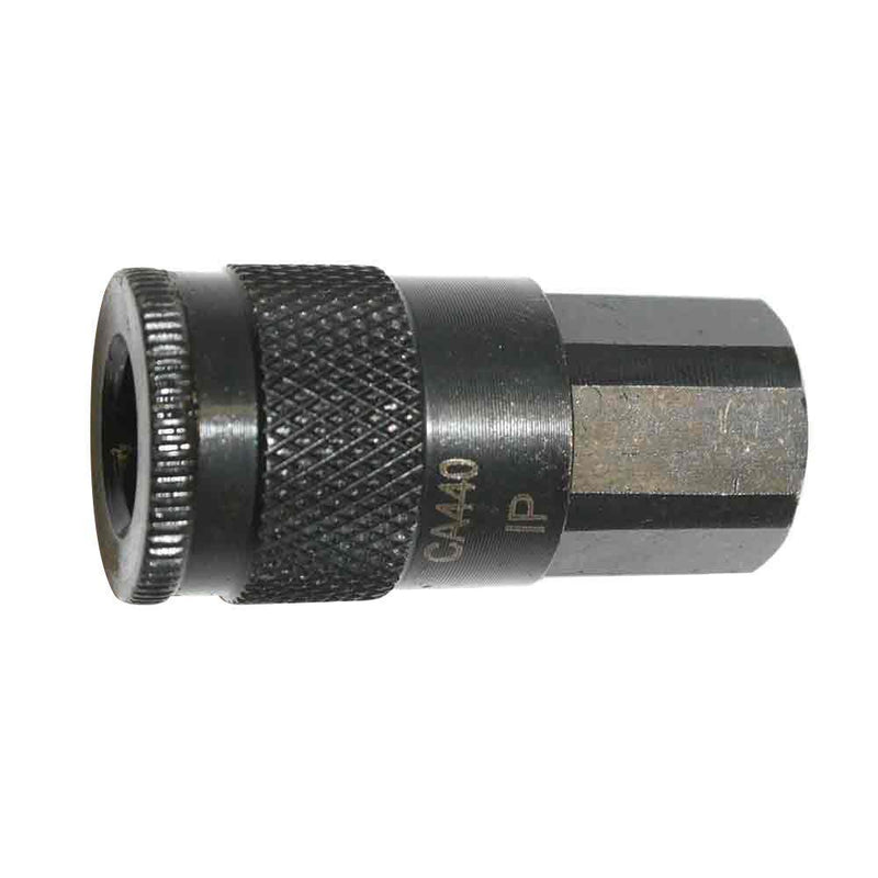 Interstate Pneumatics CA440 1/4 Inch Automotive Steel Coupler x 1/4 Inch Female NPT Parts Interstate Pneumatics 