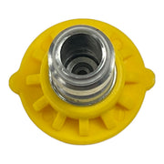 Interstate Pneumatics PW7100-DY Pressure Washer 1/4 Inch Quick Connect High Pressure Spray Nozzle Tip - Yellow Pressure Gun Parts Interstate Pneumatics 