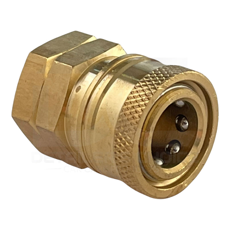 Interstate Pneumatics PW7140 Pressure Washer 3/8 Inch FNPT Brass Coupler 2700 PSI Pressure Gun Parts Interstate Pneumatics 