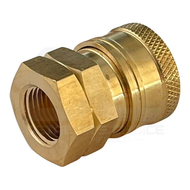 Interstate Pneumatics PW7140 Pressure Washer 3/8 Inch FNPT Brass Coupler 2700 PSI Pressure Gun Parts Interstate Pneumatics 