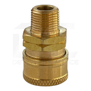 Interstate Pneumatics PW7141 Pressure Washer 3/8 Inch MNPT Brass Coupler 2700 PSI Pressure Gun Parts Interstate Pneumatics 