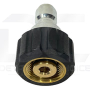 Interstate Pneumatics PW7156 3/8 Inch Steel Plug x M22 Female Threads Pressure Gun Parts Interstate Pneumatics 