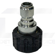 Interstate Pneumatics PW7156 3/8 Inch Steel Plug x M22 Female Threads Pressure Gun Parts Interstate Pneumatics 