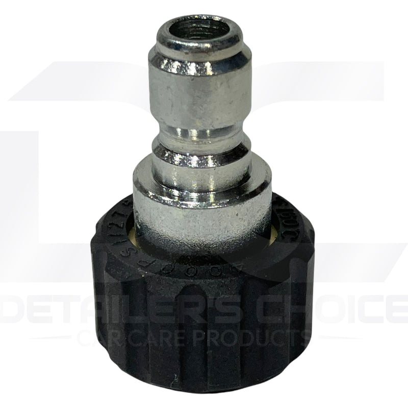 Interstate Pneumatics PW7156 3/8 Inch Steel Plug x M22 Female Threads Pressure Gun Parts Interstate Pneumatics 