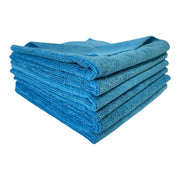 Microfiber Edgeless Towel Scratch-Free, Safe for All Surface, 380 GSM, 16"x16" Microfiber Towel Golden State Trading, Inc. 12 Piece Blue 