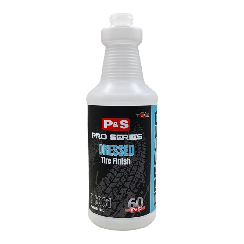 P&S Assorted Safety Pre Labeled Bottle 32 oz Accessories P&S Dressed Tire Finish 
