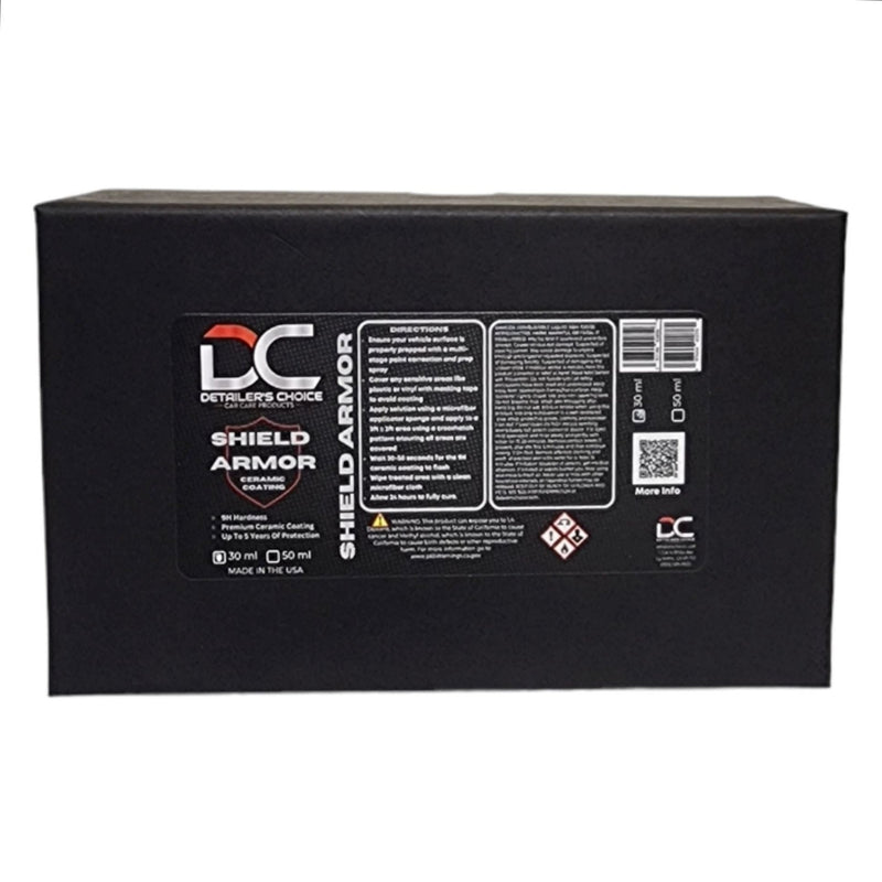 Shield Armor - The Ultimate 5 Year Ceramic Coating Ceramic Coating DETAILER'S CHOICE, INC. 