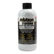 Solution Finish Black Plastic, Bumper Trim Restorer Exterior Restorer Solution Finish 12oz 